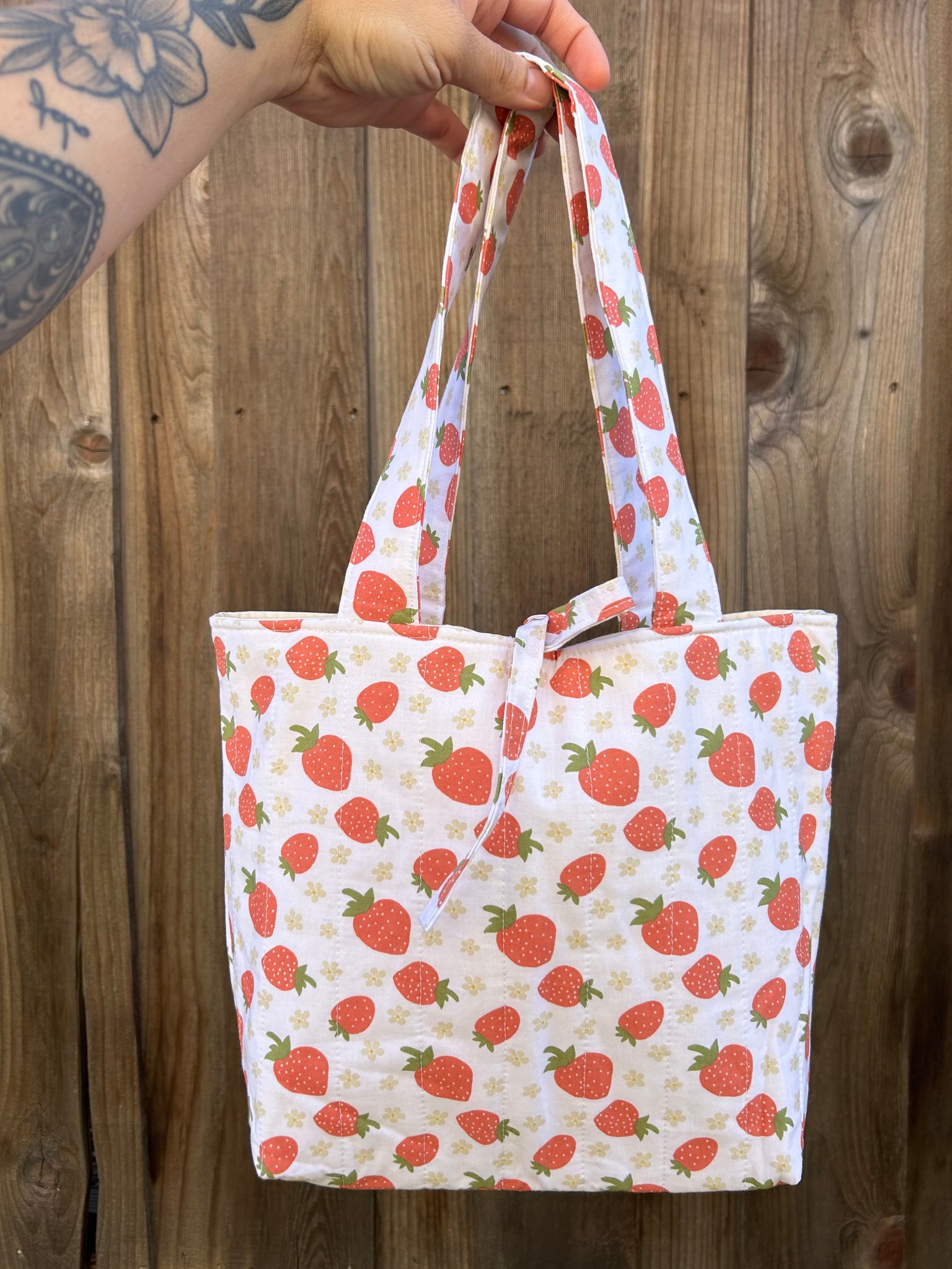 Strawberry Tote Bag