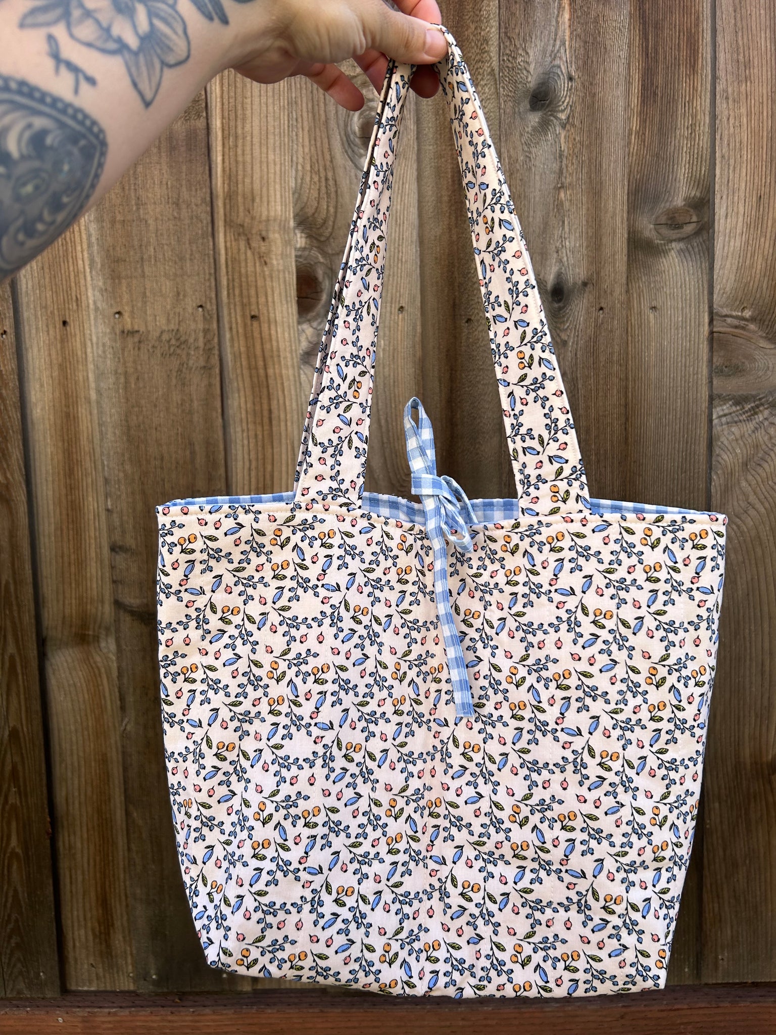 Mini Berries Tote Bag