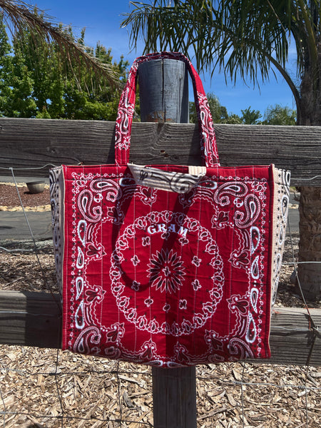 Bandana Tote Bag
