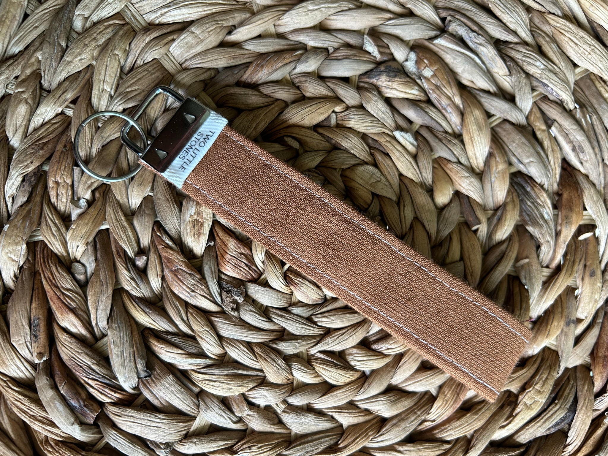 Camel Wristlet Keychain