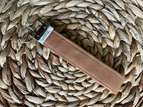 Camel Wristlet Keychain