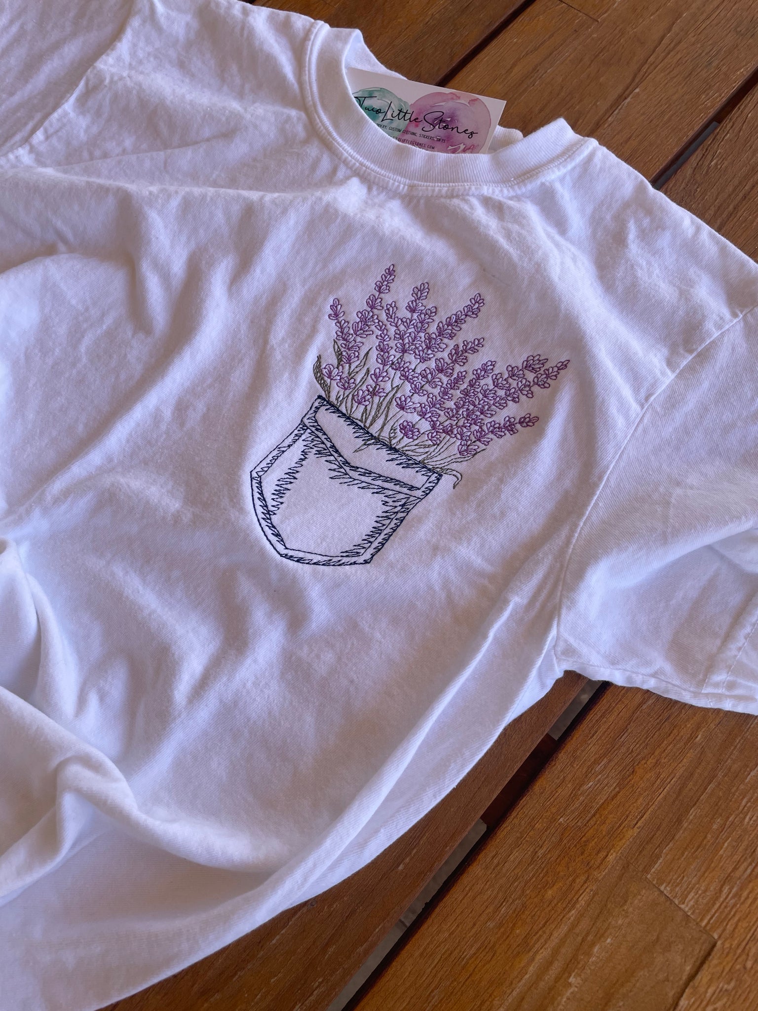 Lavender Pocket Tee