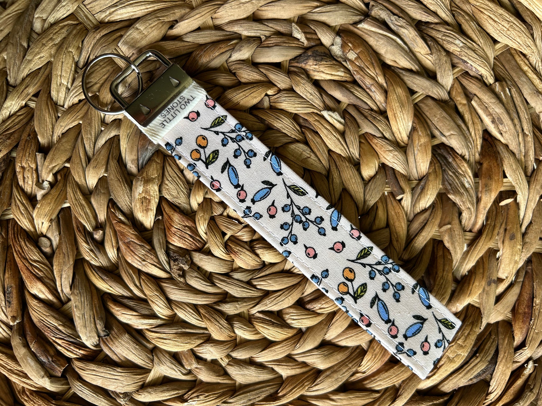 Mini Berries Wristlet Keychain