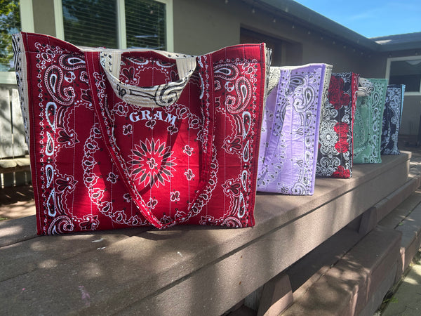 Bandana Tote Bag