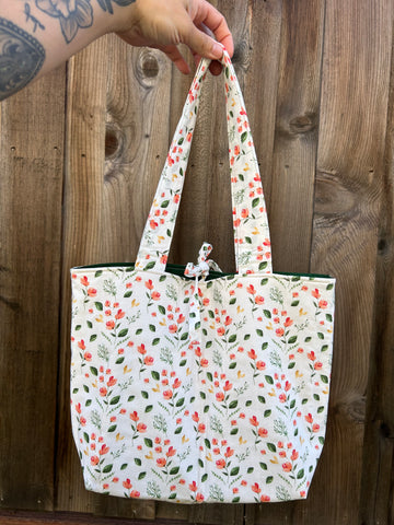 Floral Tote Bag