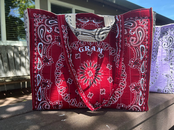 Bandana Tote Bag
