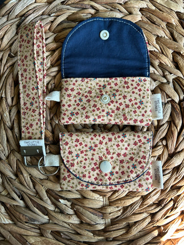 Fall Ditsy Floral Card Holder