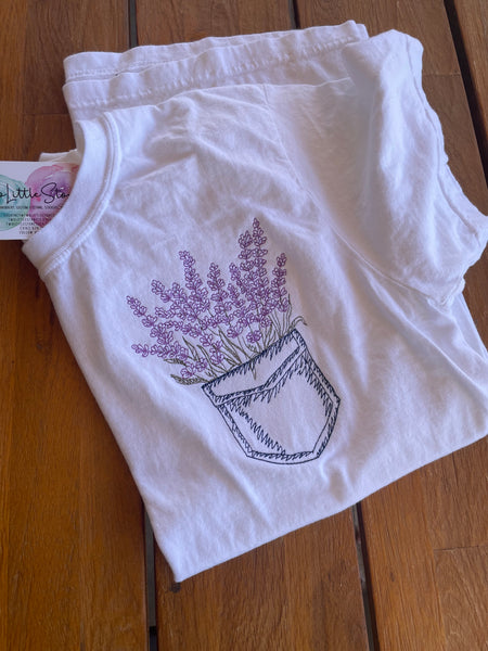 Lavender Pocket Tee