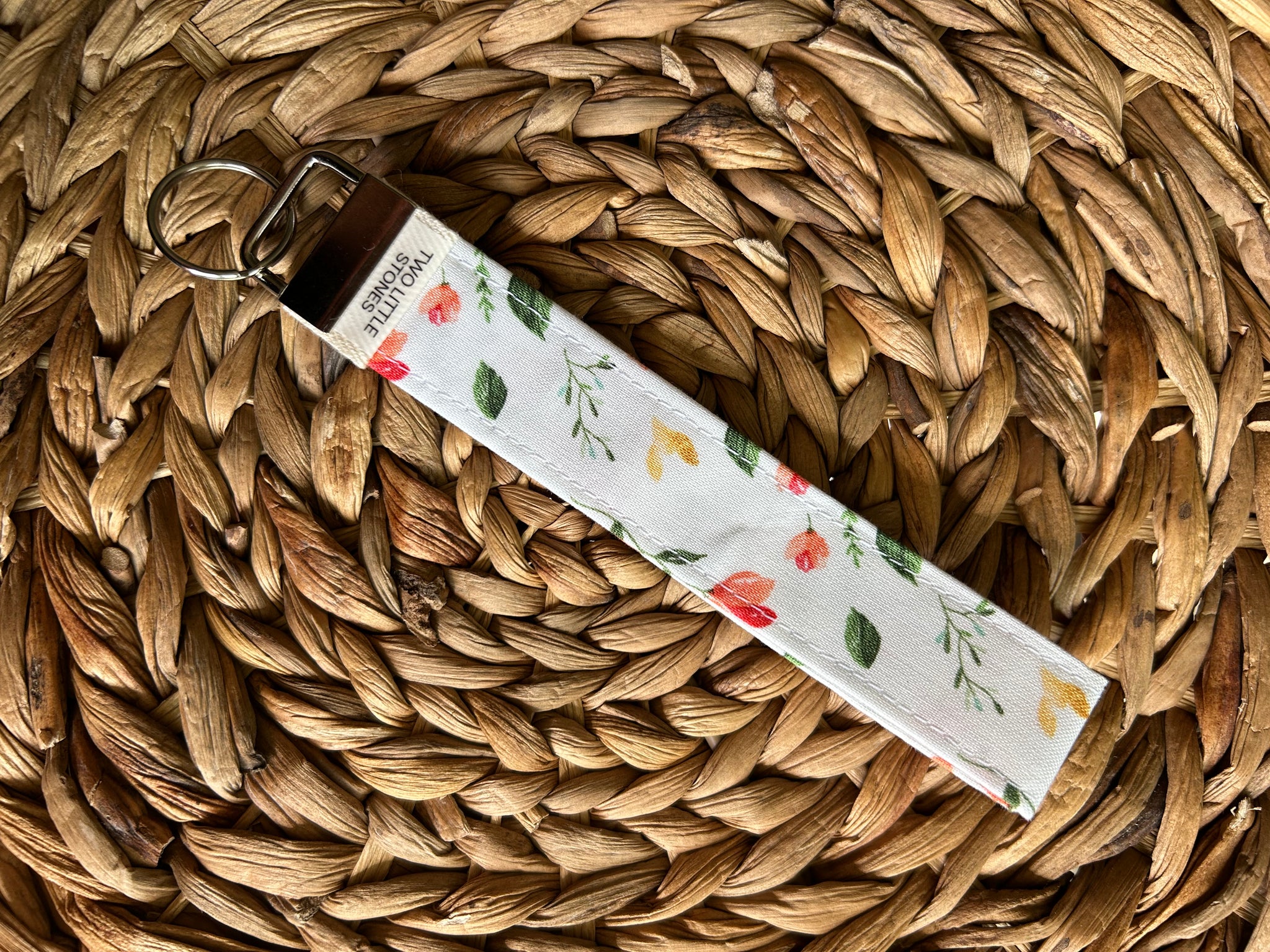 Floral Wristlet Keychain