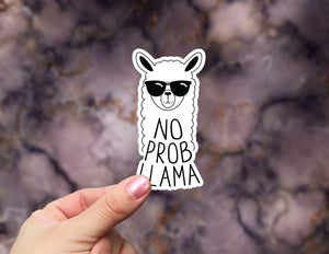 No Prob Llama Sticker