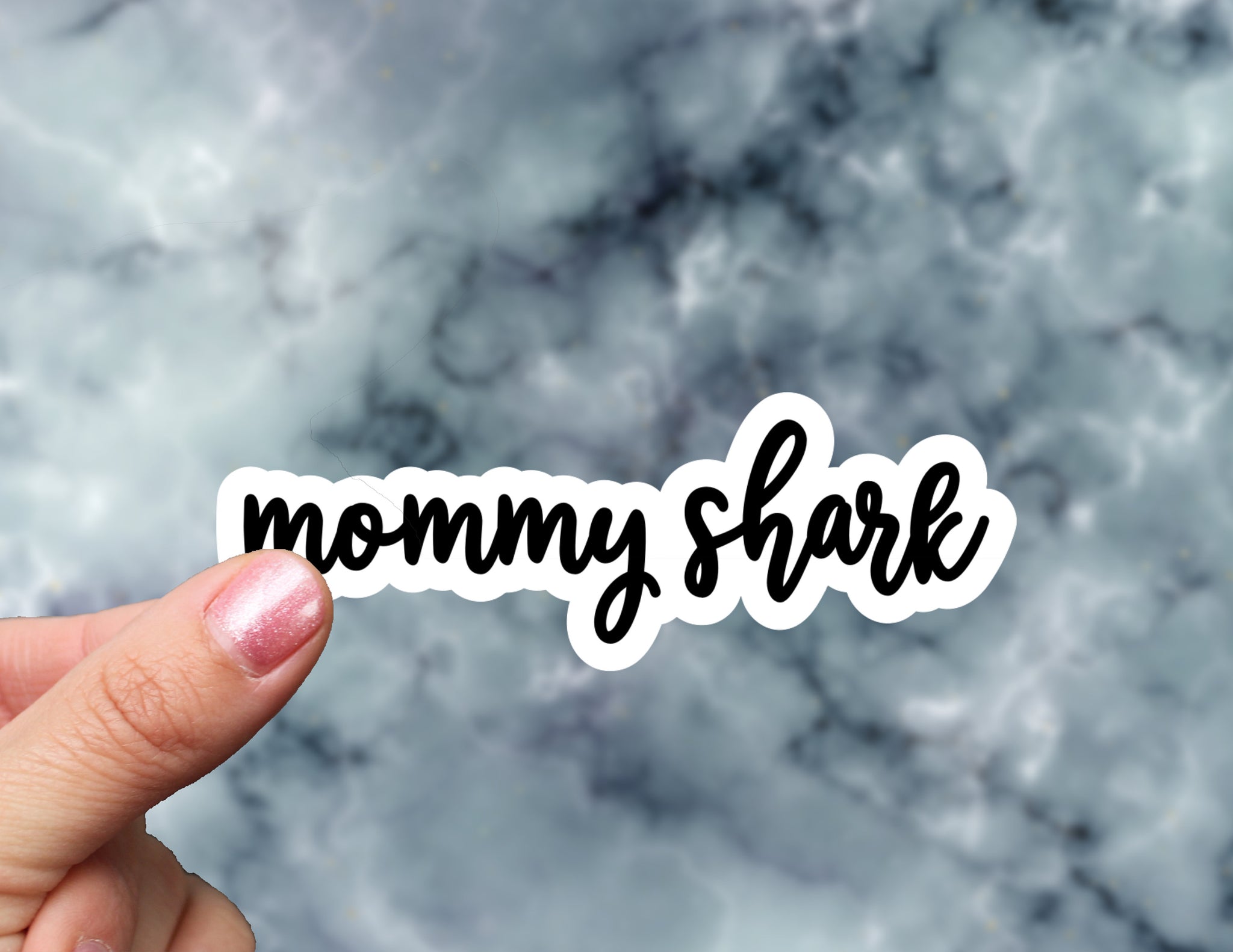 Mommy Shark Sticker