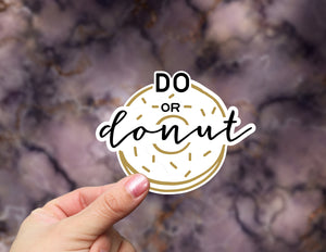 Donut Sticker, Do Or Donut