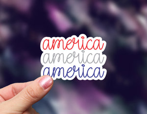 America Sticker