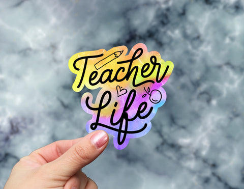 Teacher Sticker, Teacher Life