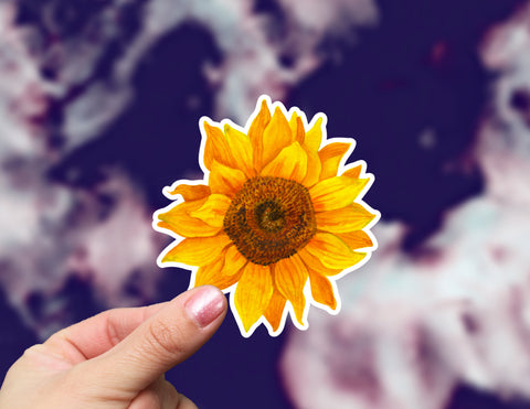 Sunflower Sticker