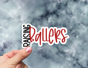 Baseball Sticker, Matte Sticker, Raising Ballers