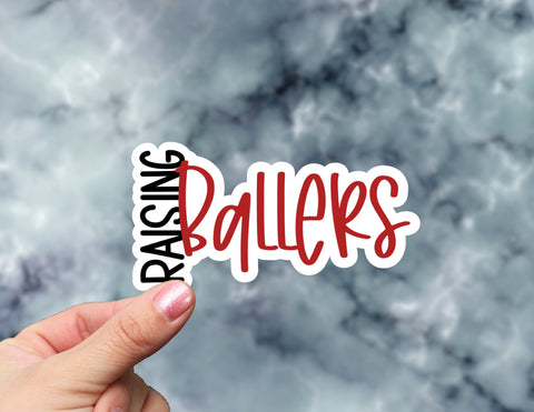 Baseball Sticker, Matte Sticker, Raising Ballers